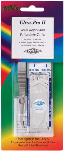 Havels Ultra Pro II Seam Ripper and Buttonhole Cutter Silver