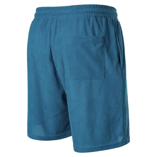 Pantalones cortos deportivos casual para hombre miniatura 3