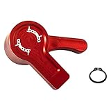 Boomba Racing HOOD LATCH RELEASE RED for 2013+ Ford Focus ST