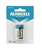 BATERIA ALFACELL ALCALINA 9V C/1 CARTELA