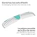 Safety 1st Easy Grip Brush and Comb, Colors May Vary