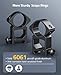 CVLIFE 1 Inch Scope Rings High Profile Mounts - Compatible with Picatinny Rails - 20mm See Through Rifle Scope Mount - 2 Pieces