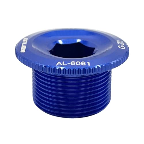Perno de biela de aluminio, Tornillo de fijación de biela, Perno de sujeción de biela, 
Perno de anclaje de biela, Diámetro interno aprox. 10 mm, Diámetro exterior: aprox 28 mm, Azul