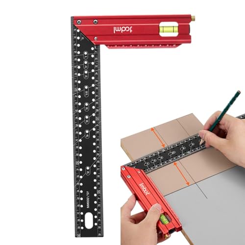 Outils de marquage pour le travail du bois règle de menuisier multifonctionnelle