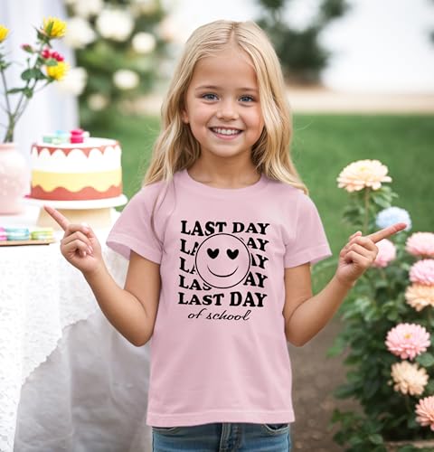 Happy Last Day of School Shirt Toddler Last Day of School Tshirt Kids Graduation Gift Top 5-12 Years3