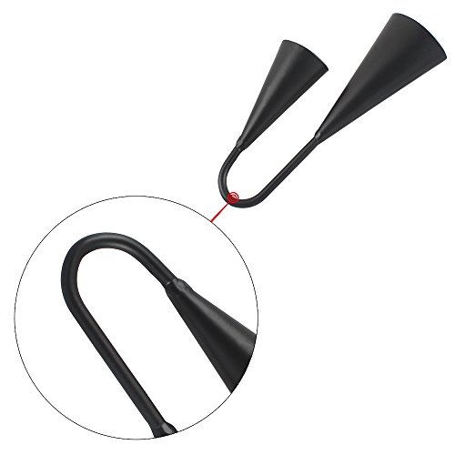 Buzhi Two Tone Metal A-Go-Go Bell Cowbell Percussion Instrument With #TOP6