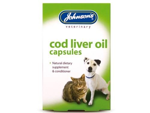 (3 Pack) Johnson's Vet - Cod Liver Oil 40 Capsules