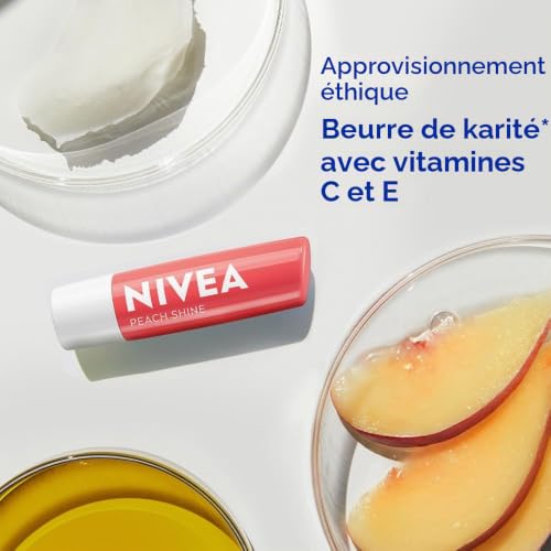 Nivea Shine Caring Lip Balm 4 g - vue 6