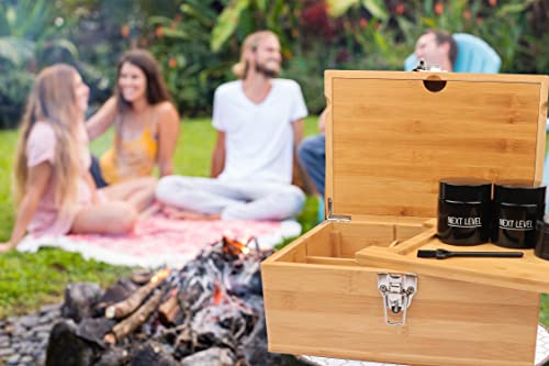 Next Level Products !!! Wooden Stash Box With Rolling Tray For Herbs And Accessories, Store Grinders, Papers, Portable Organizer With Dividers #TOP2