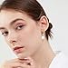 Silver Drop Earrings for Women Set Trendy Silver DangleTeardrop Earrings for Women Hypoallergenic Fashion Colorful Jewelry Sets Gifts