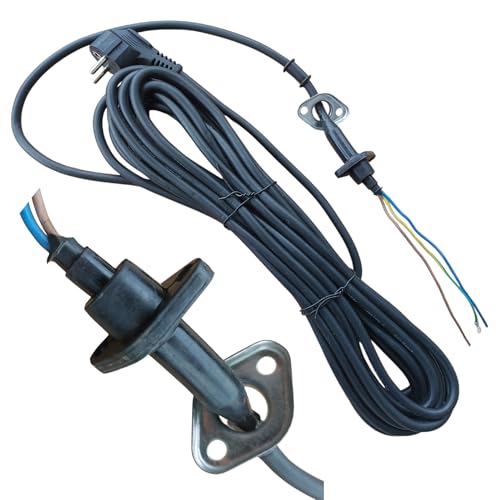 PAG Turbo GmbH® - 10m Kabel Zuleitung für Tsurumi Schmutzwasserpumpe Baupumpe Tauchpumpe 230V 3x1mm²