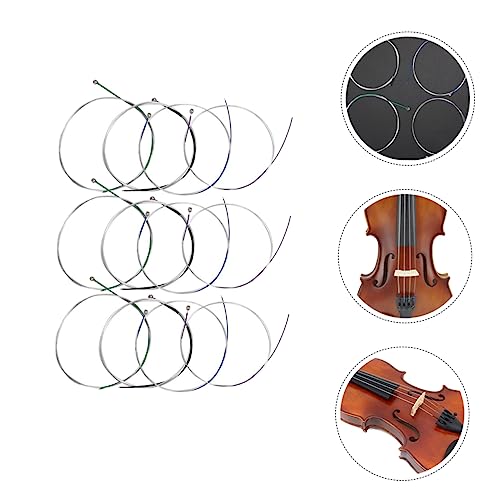 FUNOMOCYA 1 Conjunto De Acessórios De Violino De Corda Para Violino Corda De Aço Niquelado Cordas De