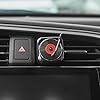 JSCARLIFE Car Fragrance Diffuser with Vent Clip,Windspeed Aromatherapy Diffuser for Car, Perfume Air Freshener Retro Style Record-Player Design, 3 Aromatherapy Tablets Included (Black) #4