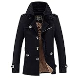 Yunping 冬服 綿入れ上着 保温ジャケット オーバーコート 着痩せ 裏起毛 ファッション ラペル 青春流行