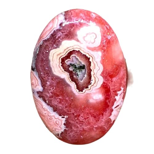 Rhodochrosite cabochon en vrac 37x25mm pierre naturelle pour bricolage de bijoux