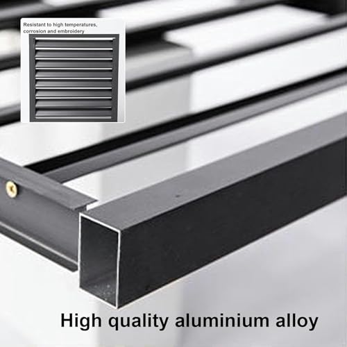 Couvercle de climatiseur mini split robuste à toit plat marron - 6