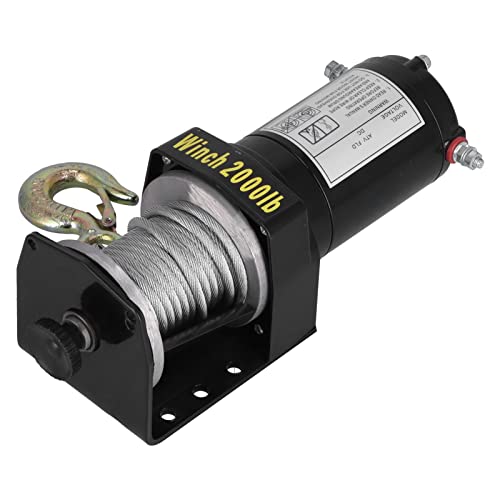 Winche Eléctrico 2000LB con Motor y Control Cableado miniatura 7