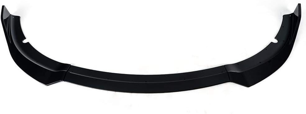 PIT66 3Pcs Front Bumper Lip Spoiler Spiltter Body Kit Compatible with 2015-2022 Dodge Charger SRT Sedan 4dr Gloss Black