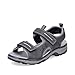 Produktbild Rieker Herren Sandaletten 21861, Männer Sandalen,freizeitschuhe,offene,schuhe,strandschuhe,sommersandalen,bequem,flach,grau kombi (00),44 EU / 9.5 UK