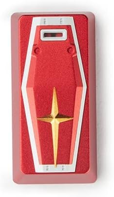 WW keycap Gundam Metal keycap Set, Keyboard Cap, UC0079 EFSF RX78 Zeon ZAKU Gundam, Suitable for Computer Mechanical Keyboard (RX78Shield)