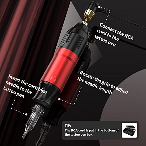 Wormhole Rotary Tattoo Machine Starter Kit #TOP25