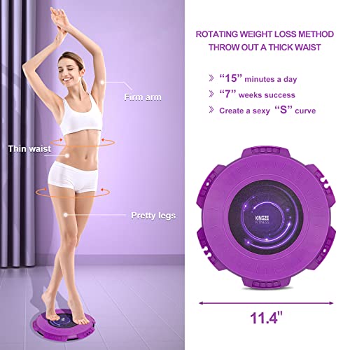 Deston Body-Sculpting Twisting Waist Disc, Aerobic Exercise Rotating Waist Twisting Balance Board, Fitness Slim Machine Use In Home, Gym