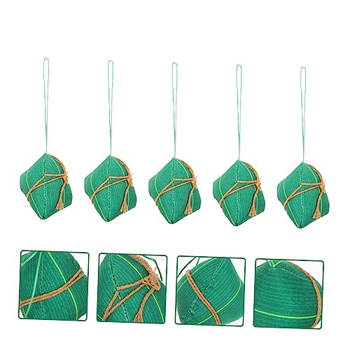 5pcs Sachet del Festival del Barco Dragón para Decoración miniatura 7