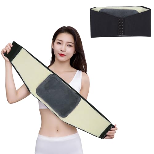XGOPTS Winter Thick Thermal Waist Warmer Back Brace Warm Adjustable Kidney Binder Waist Lumbar Support Band Abdominal Brace