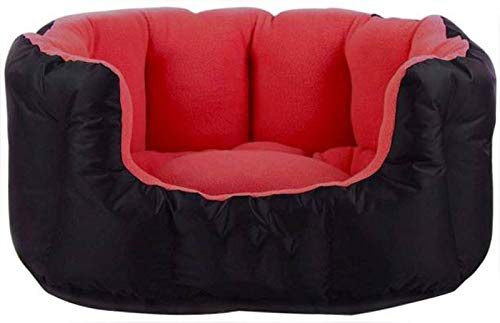 slatters be royal store Reversible Dual Ultra Soft Velvet Luxury Sofa Bed PET Bed | Dog Bed | CAT Bed | Puppies Puppy Bed | Rabbit Bed (M)