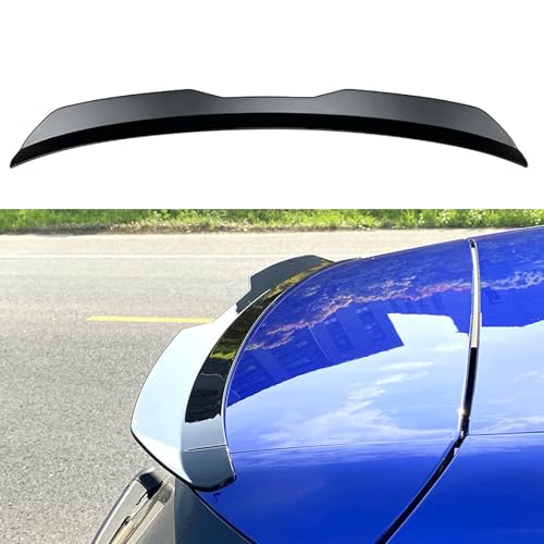 CQNYFDC Auto Spoiler Posteriore per Renault Captur II I/Captur E-Tech 2.Gen/1.Gen 2013-2024, Spoiler del Bagagliaio Posteriore Alettone Spoiler Posteriori per Tetto Auto Accessori,Matt Black