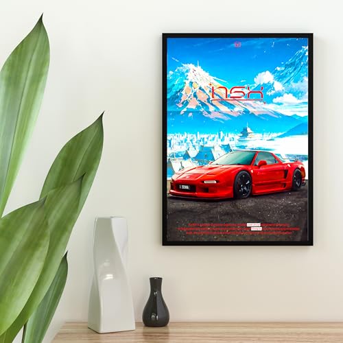 Image of Postlate A4 Poster with Frame - Printed Wall Art Poster for Living Room, Bedroom & Office Decoration (Design 10)