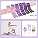 VIJLXI Pilates Ring Set –Home Pilates Equipment for Women Kit with a 14-inch Pilates Ring and 9.8-inch Pilates Ball,5 Resistance Bands for Beginners—Train Muscles, Flexibility & Core Strength at Home