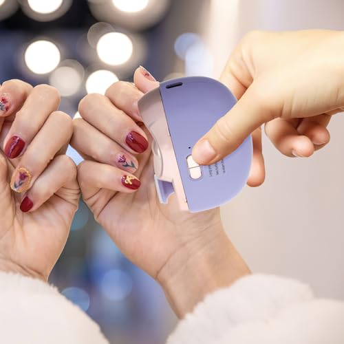 Coupe-ongles électrique bébé sécurisé et silencieux avec batterie rechargeable