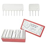 Knit Blocking Pins Kit Set of 25 Knit Blocking Combs for Blocking Knitting, Crochet, Lace or Needlework Projects
