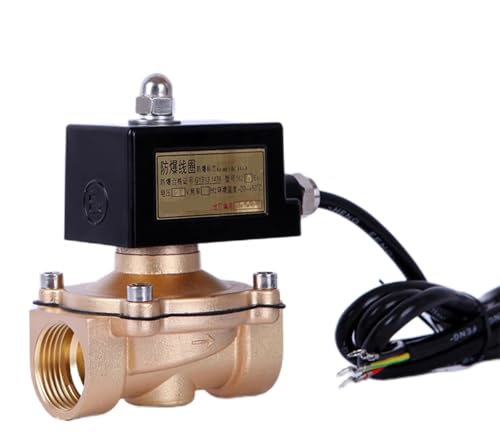 Válvula solenoide de latón 1-1/4 soluciona cortes de flujo en tuberías 3