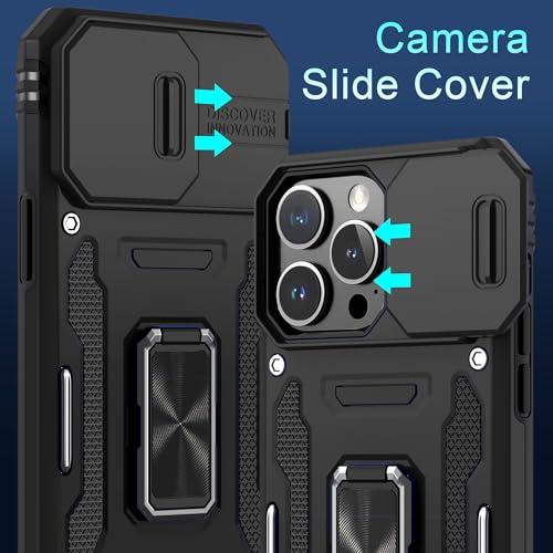 Coque iPhone 14 Pro Max DEERLAMN avec protège-caméra coulissant - 3