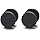 Men Women 6-12MM Black Sand Matt Screw Stud Earrings, Cheater Fake Plugs Gauges Illusion Tunnel