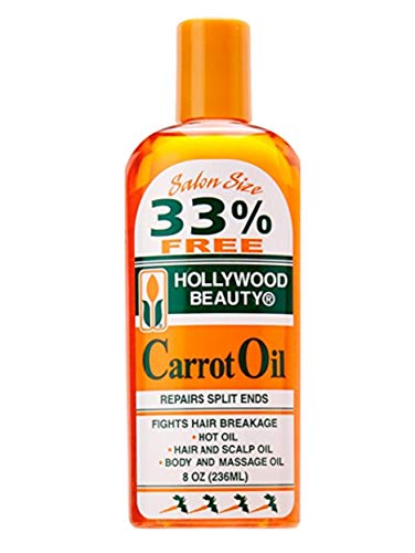 Hollywood Beauty Carrot Oil 8 oz.