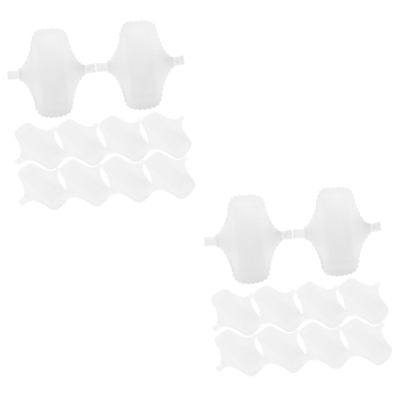 20 Piezas paño menstrual lavable servilletas sanitarias compresas menstruales de tela calzoncillos absorbentes cuecas menstruales bragas mujer algodon bragas postparto algodon