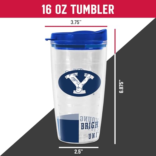 Image of Rico Industries NCAA Double Wall Tritan Tumbler 16oz or 22oz