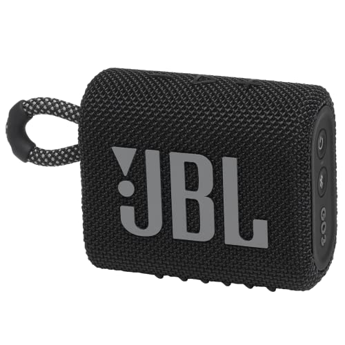 JBL Go 3 Portable Mini Bluetooth Speaker (Black)