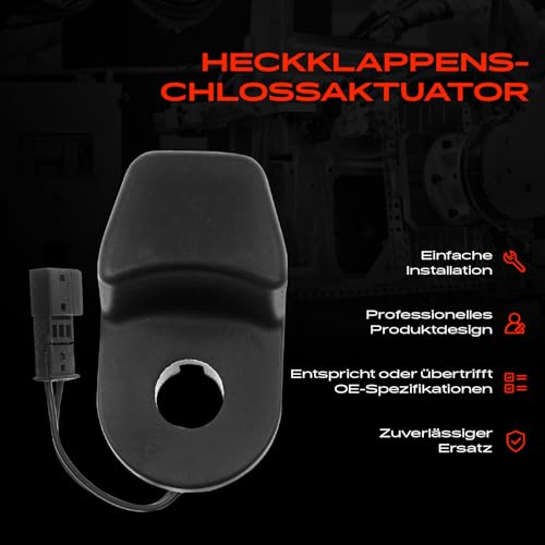 Frankberg 1x Heckklappenschloss 2-Polig Kompatibel mit E46 318 320 330 Coupe 1999-2006 E91 318 320 335 Kombi 2004-2012 E61 525 530 Kombi 2004-2010