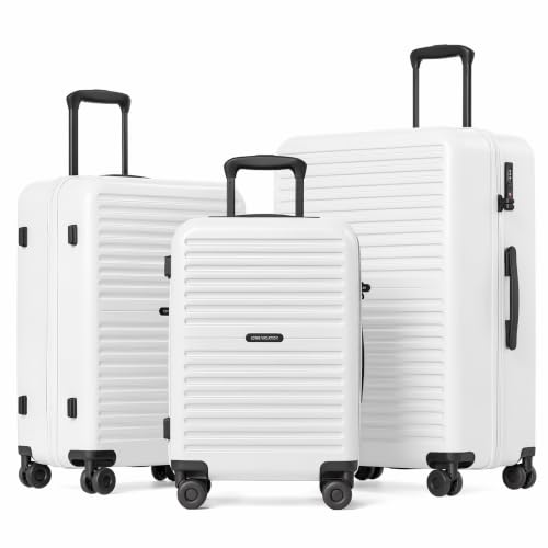 Image of LONG VACATION Luggage Set Lightweight Hardside with Spinner Wheels