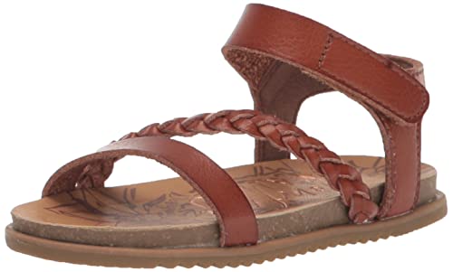 Blowfish Malibu Kids Girls Madrigal-T Flat Sandal, Scotch, 7 Toddler #TOP18