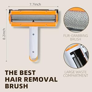 Roller Pet Hair Remover Reusable Lint Roller for Pet Hair Portable Cat and Dog Hair Remover Animal Fur Removal with Self-Cleaning Base for Couch, Furniture, Carpet, Clothing and Bedding Roller Pet Hair Remover Reusable Lint Roller for Pet Hair Portable Cat and Dog Hair Remover Animal Fur Removal with Self-Cleaning Base for Couch, Furniture, Carpet, Clothing and Bedding
