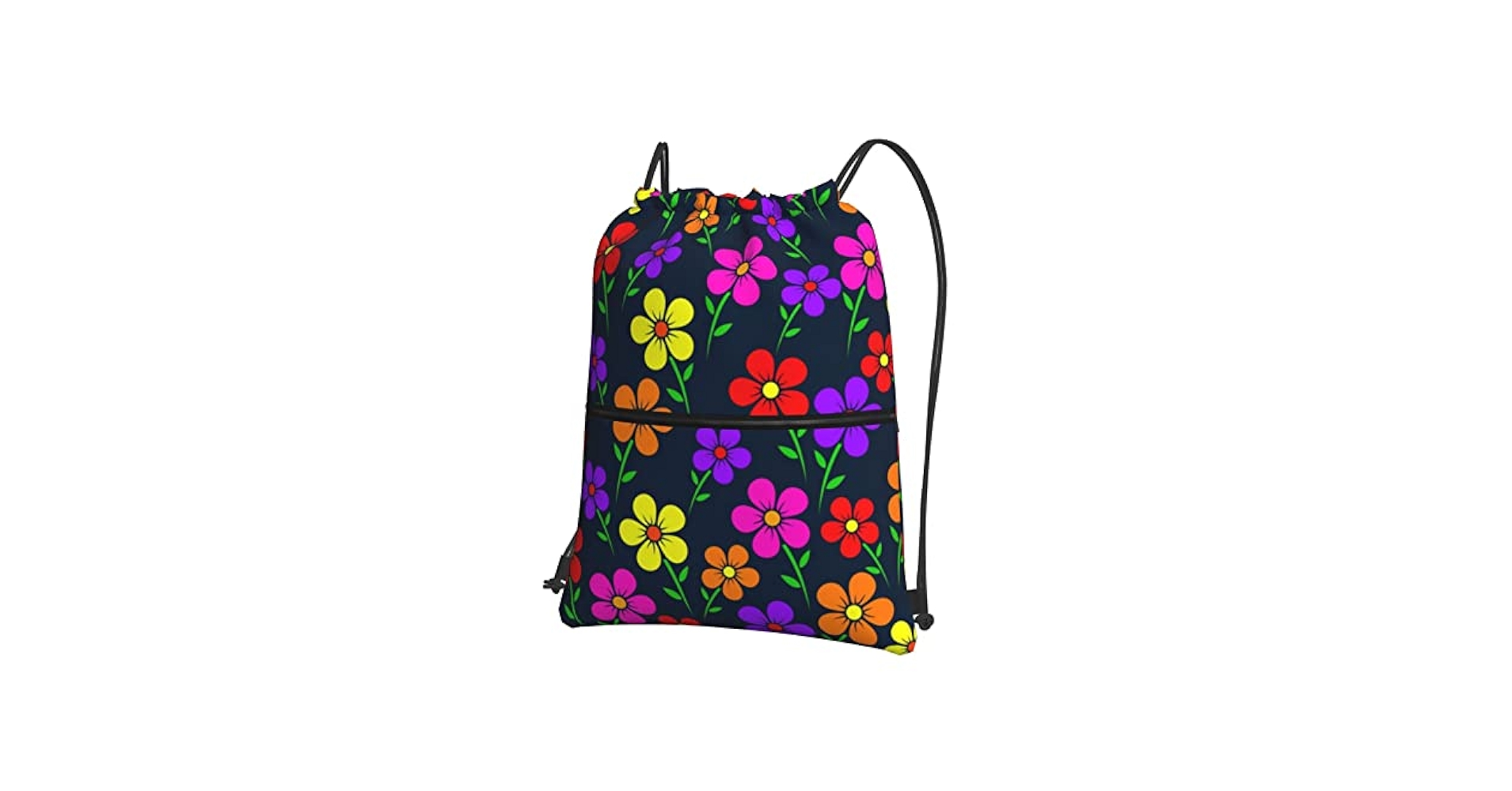 Amazon.co.jp: [YCLNFC] カラフル 花 花柄 ナップサック サック