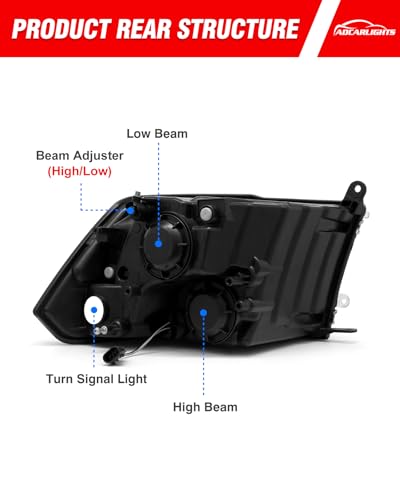 image for ADCARLIGHTS for 2009 2010 2011 2012 2013 2014 2015 2016 2017 2018 Dodg