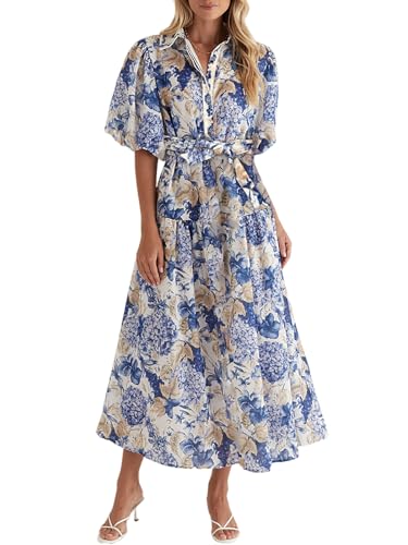 Image of Sissyaki Women's Floral Maxi Dress 2026 Summer Spring Wedding Guest Dress