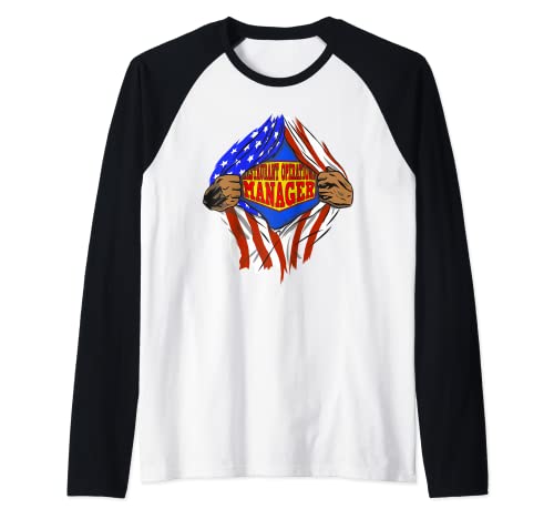 Funny Restaurant Manager Hero Baseball Tee