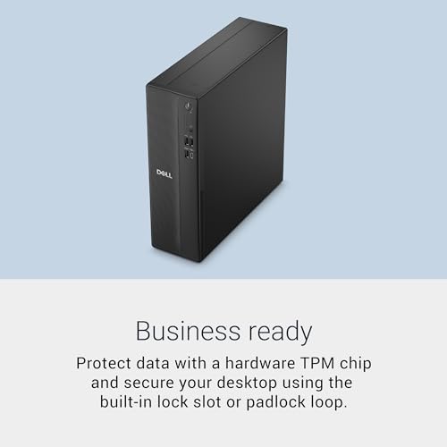 Image of Dell Slim DS1265 AMD Desktop - AMD Ryzen 5 150 Processor, AMD Radeon 660M, 16GB DDR5 4800MT /s Memory, 512GB M.2 SSD, Dell Wired Keyboard and Mouse, Windows Home 11, Basic Onsite Service.
